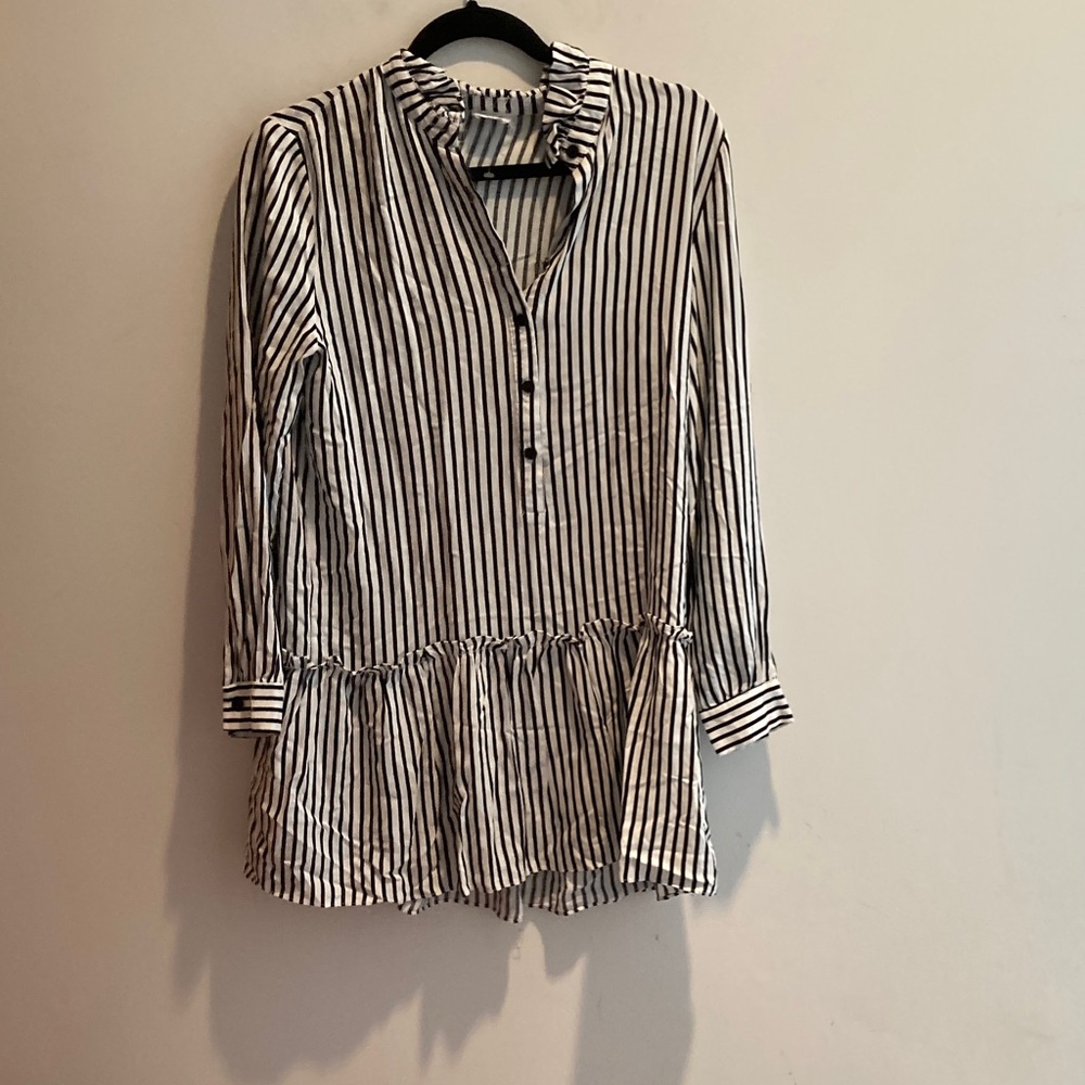 VMT Black and White Striped dress